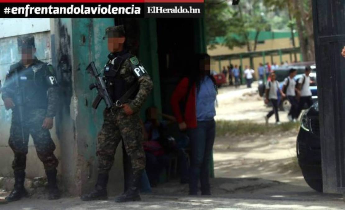 Maras sellan centros educativos; autoridades responden con militares y seguridad privada