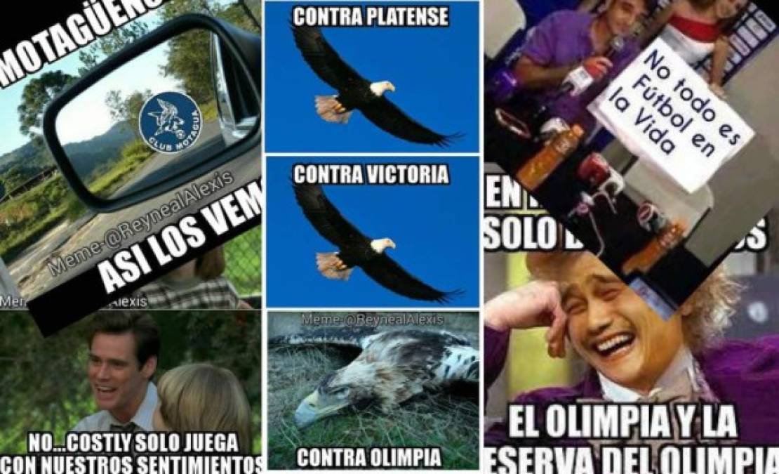 Los divertidos memes que dejó el clásico Olimpia vs Motagua