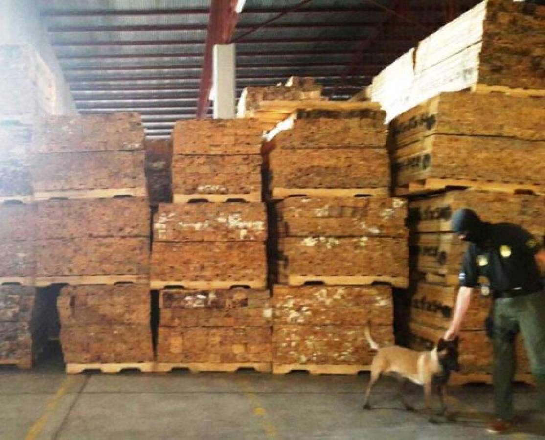 Honduras: Hallan segunda bodega con regletas rellenas de droga