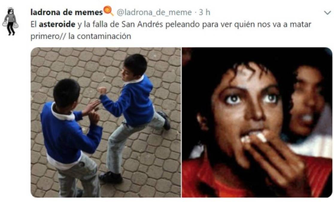 Los divertidos memes del meteorito y 'el fin del mundo' este 3 de octubre