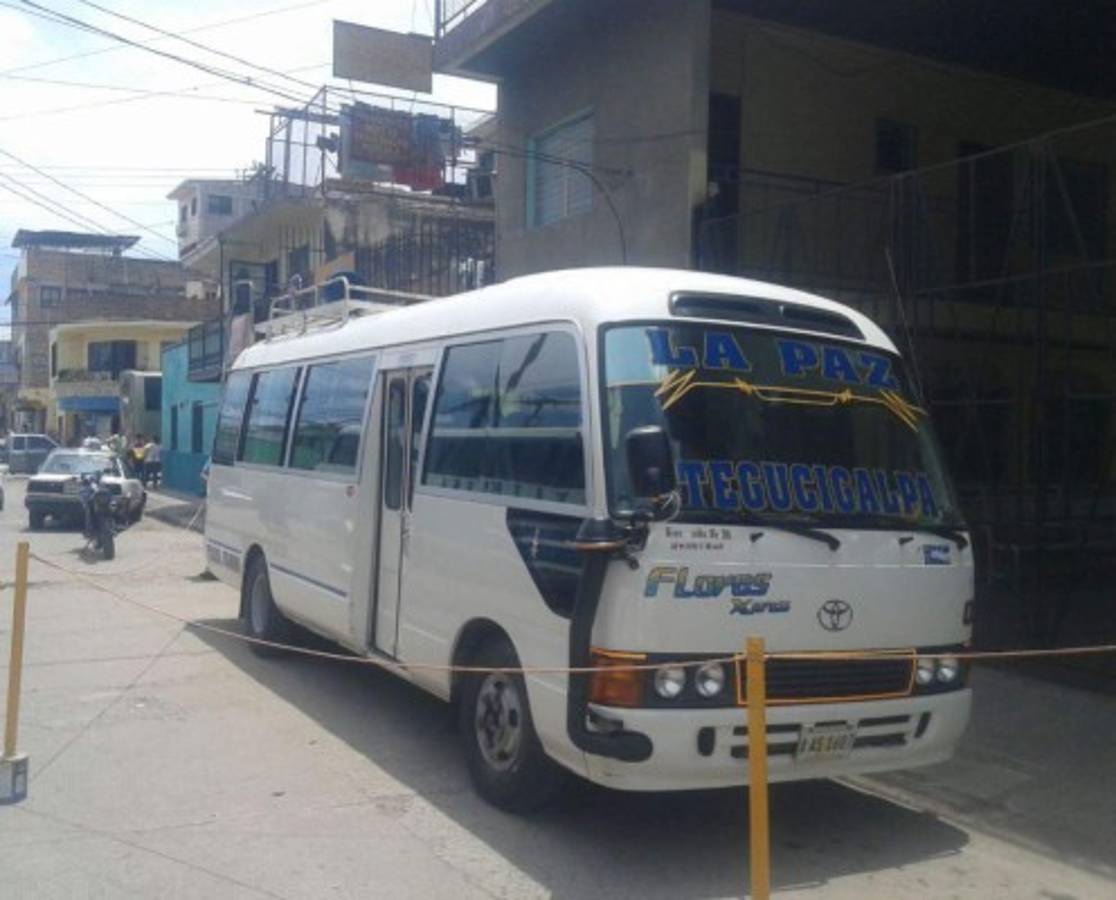 Matan a conductor de la ruta interurbana en la capital de Honduras