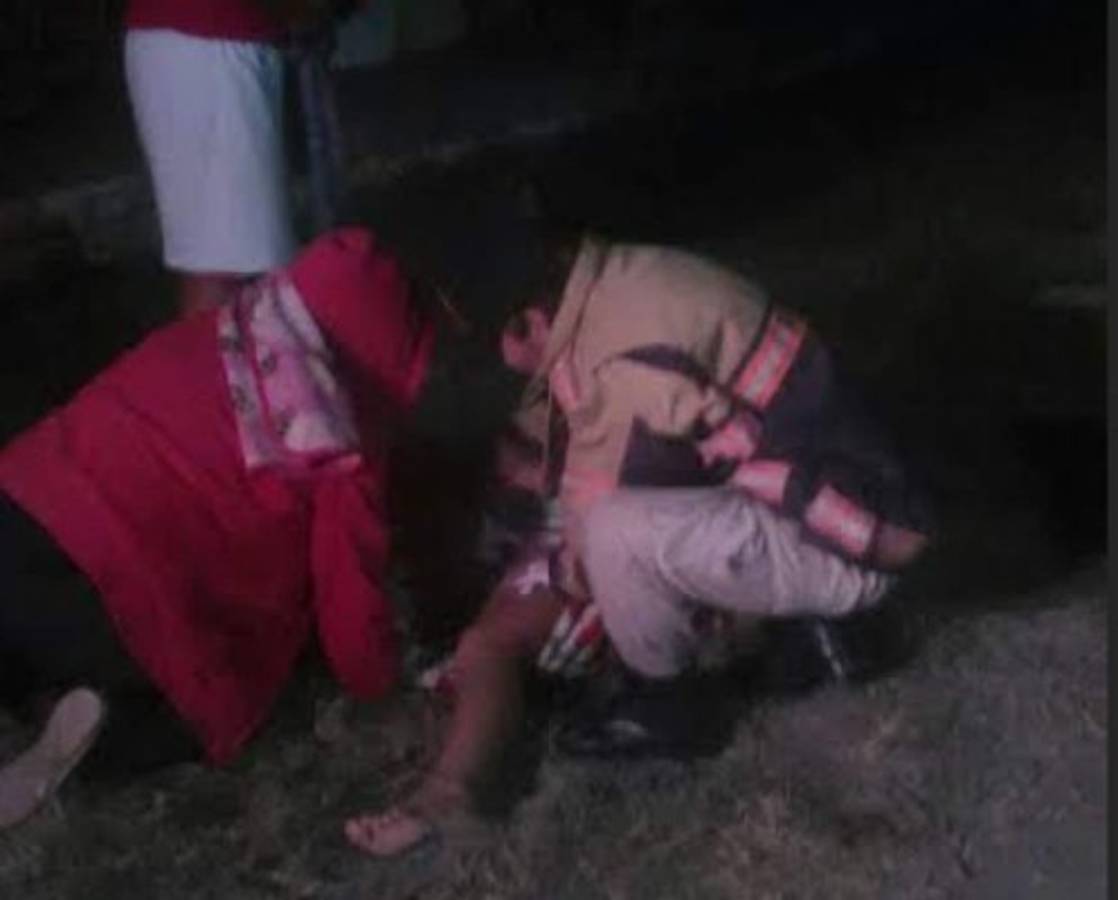 Hondureña da a luz en plena calle en Siguatepeque