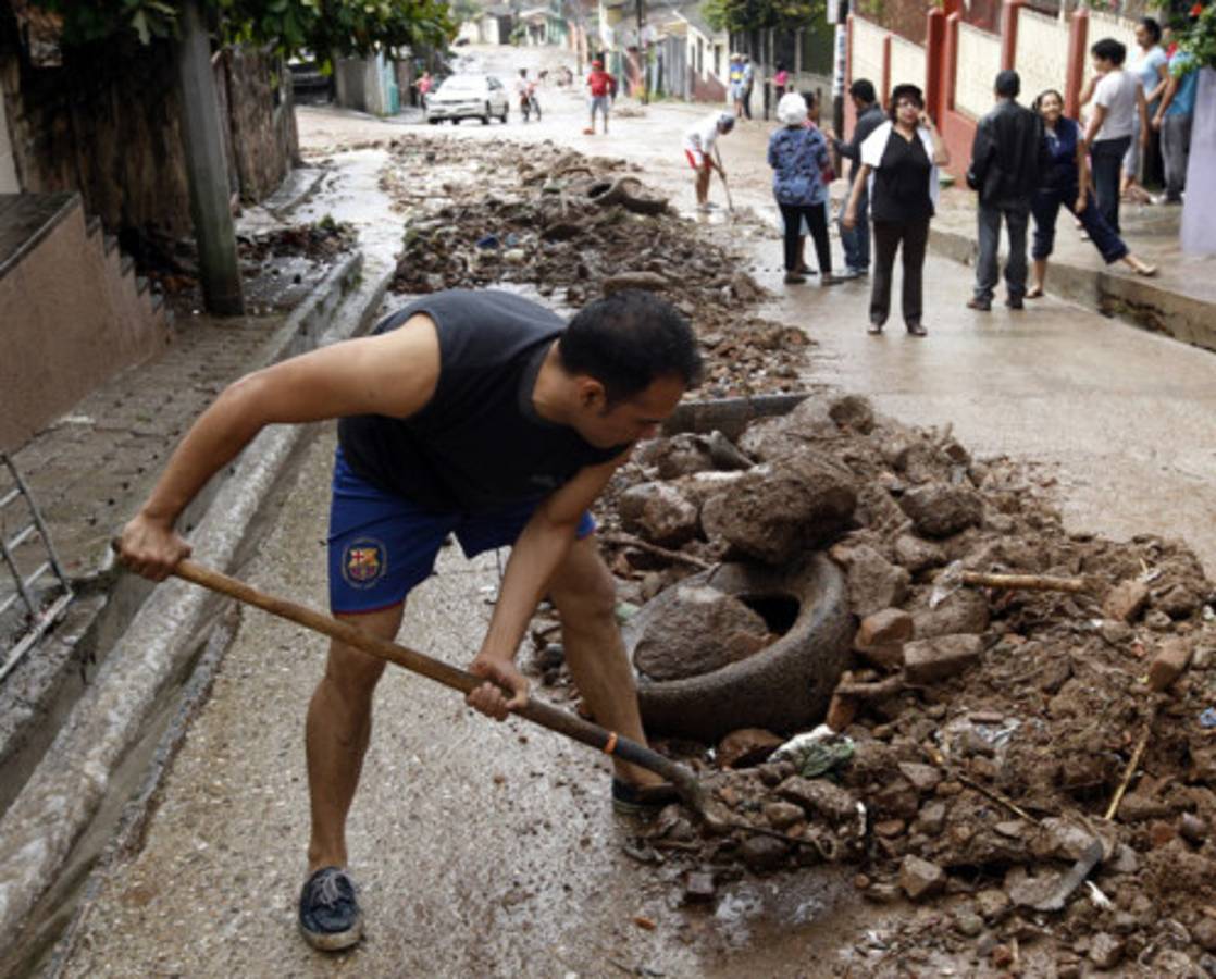 Lluvias reviven vulnerabilidad de la capital hondureña y alrededores