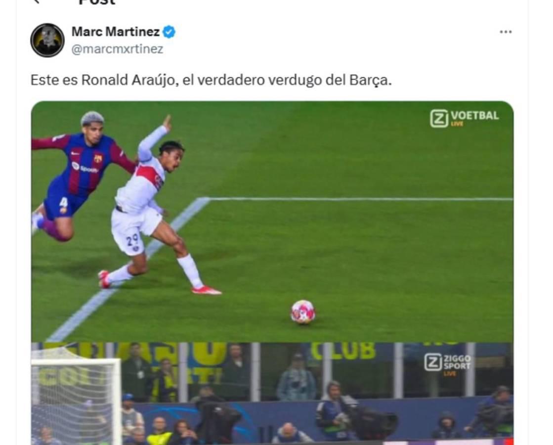 Piden la salida de jugador del Barcelona luego de eliminación de Champions League