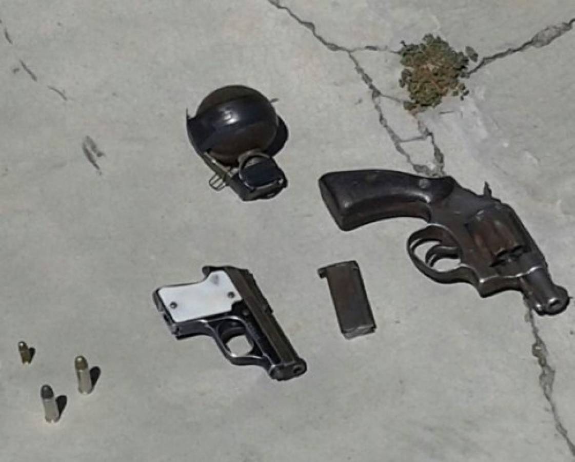 Una granada, armas y droga incautan en cárcel de Támara