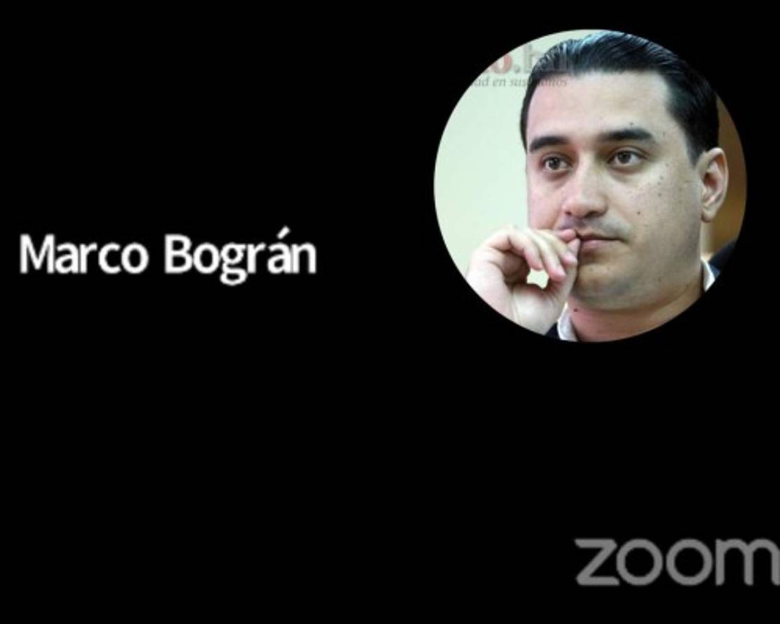 ¿Por qué Marco Bográn no activó su cámara al presentar informe en el Congreso?