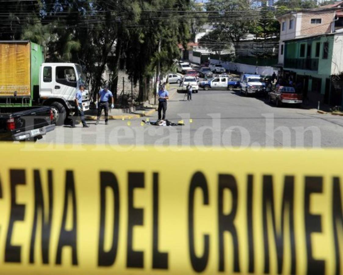 Video registra momento en que matan a supuesto asaltante de camión repartidor de refrescos en Tegucigalpa