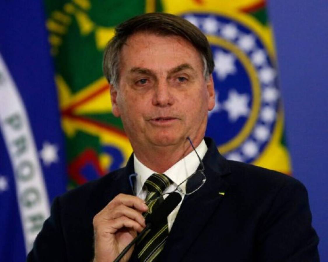 Jair Bolsonaro, presidente de Brasil, amenaza con retirarse de la OMS