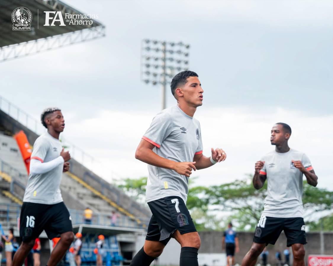 ¡Tres bajas! El modificado 11 titular de Olimpia para juego ante Juticalpa