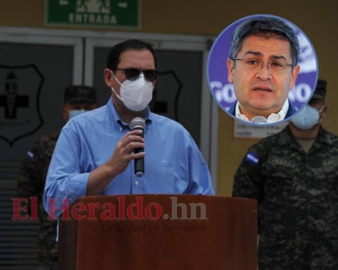 Presidente Hernández tiene neumonía por covid-19 y Primera Dama es asintomática