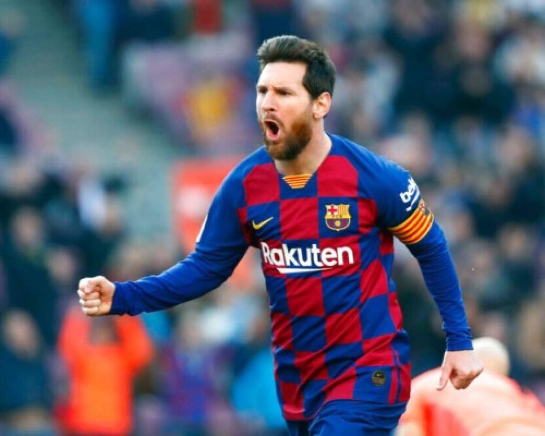 Lionel Messi sufre lesión leve en su muslo, previo a reinicio de Liga
