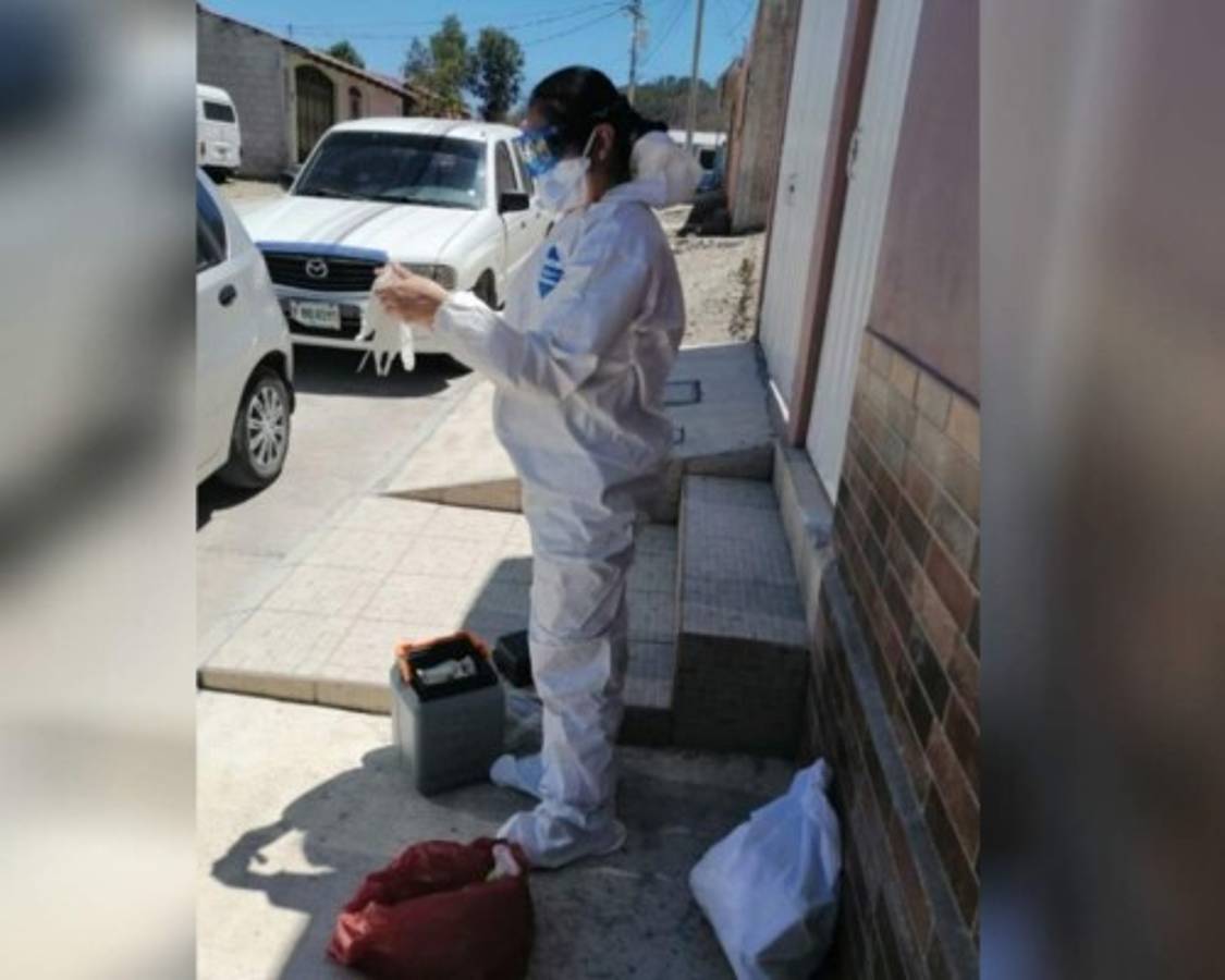 Yolany Quijada, la hondureña que se juega la vida al hacer pruebas a sospechosos de Covid-19