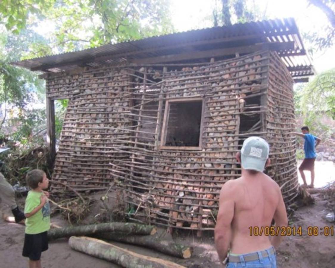 Lluvias causan estragos en oeste de Honduras