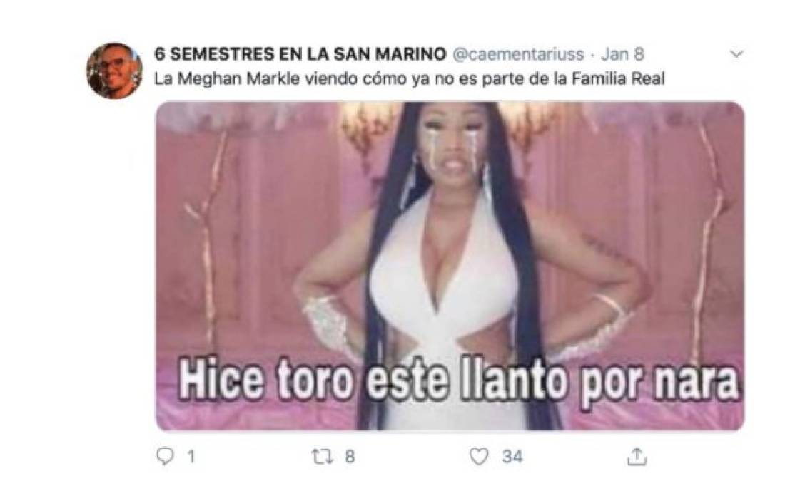 Los 'ácidos' memes tras la renuncia de Meghan y Harry