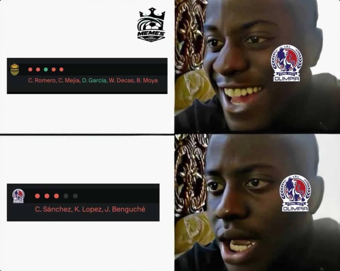 Divertidos memes tras la eliminación de Olimpia por el Alajuelense