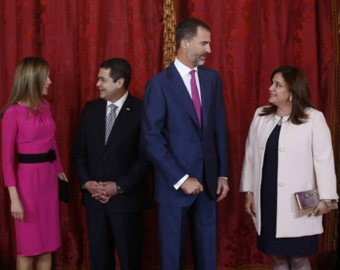 Juan Orlando Hernández y su visita presidencial con protocolo real