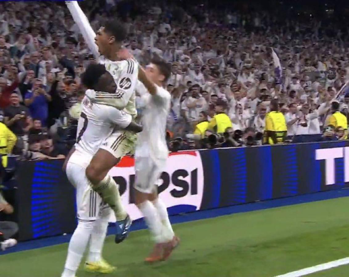 Vinicius se burla de Barcelona, pelea de jugadores y héroe en triunfo de Real Madrid en Champions