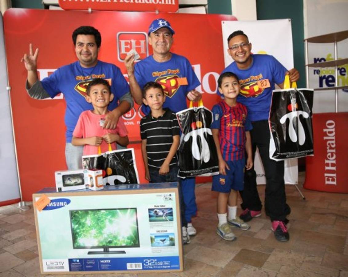 Y el súper papá 2015 es... ¡Nelson David Lagos!