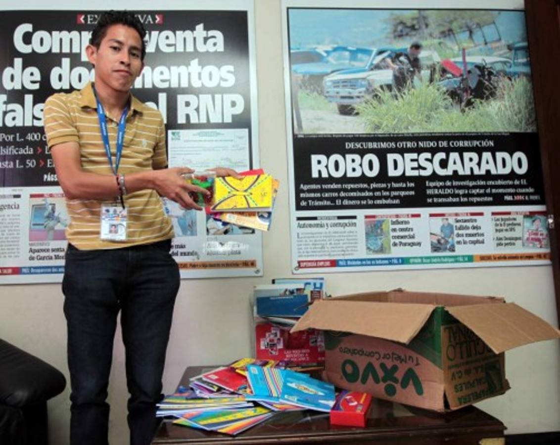 Honduras: Útiles vienen hasta de Vallecillo, FM