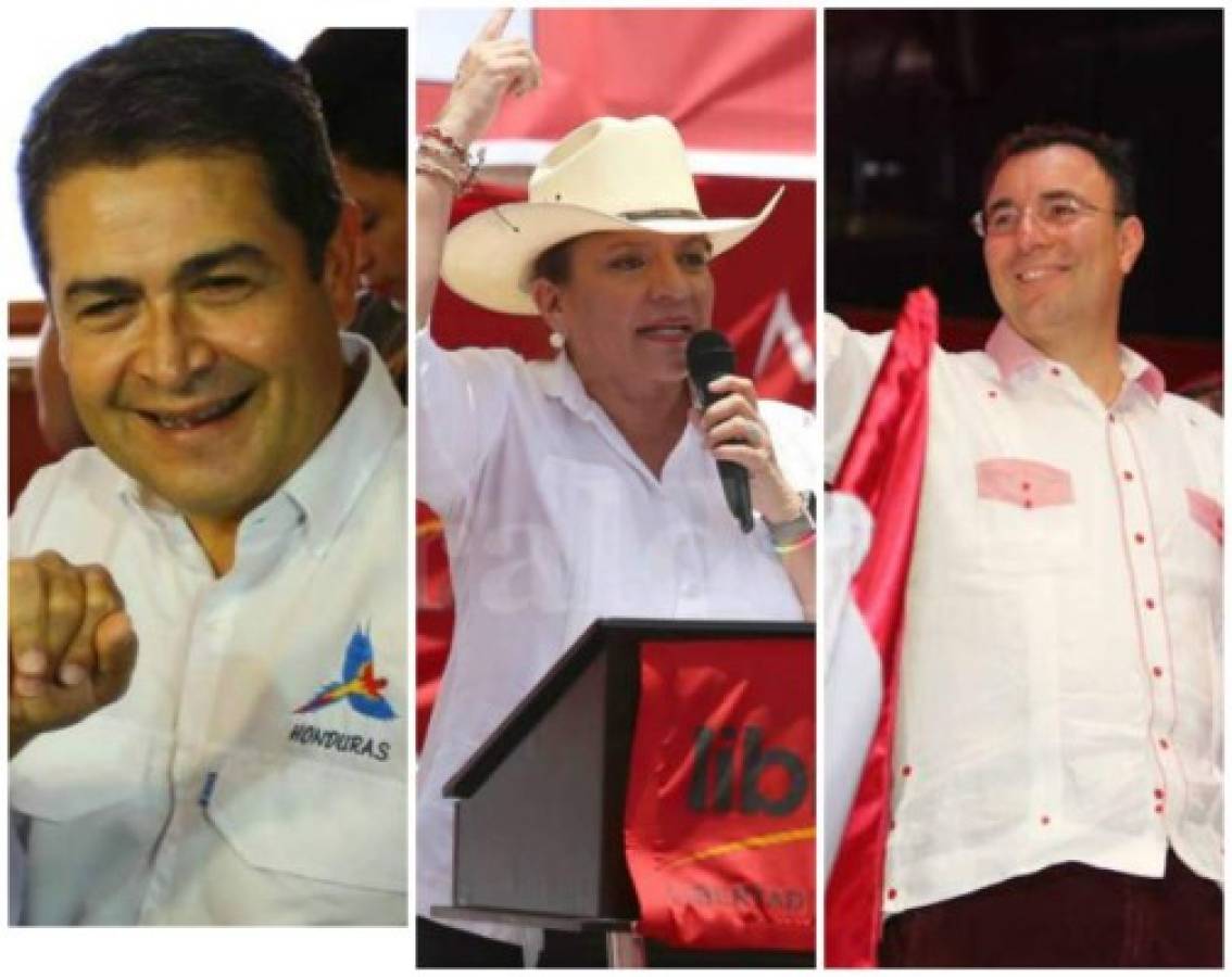 Juan Orlando Hernández, Luis Zelaya y Xiomara Castro ganan elecciones primarias de Honduras