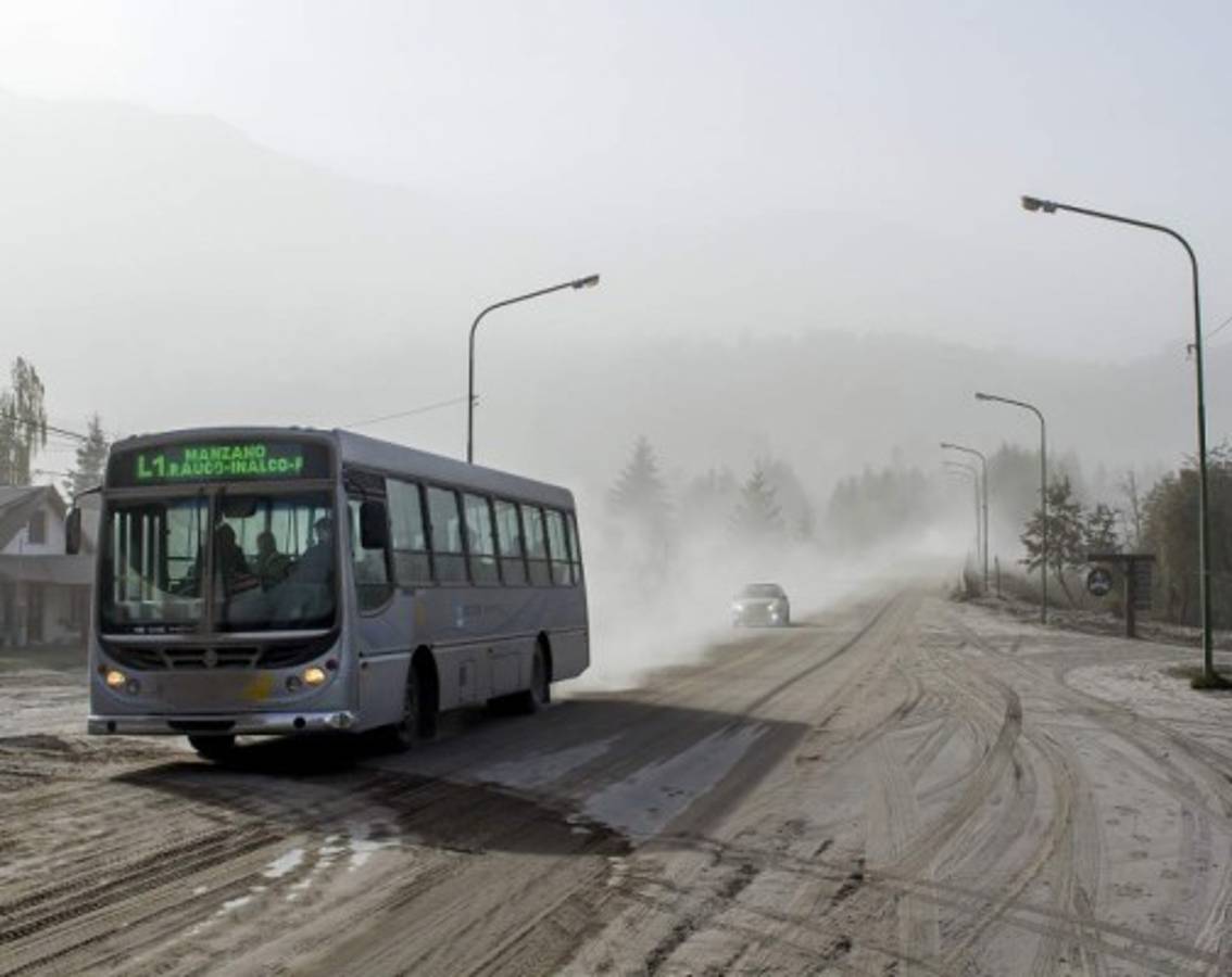 Cenizas de Calbuco en Chile, Argentina y Uruguay