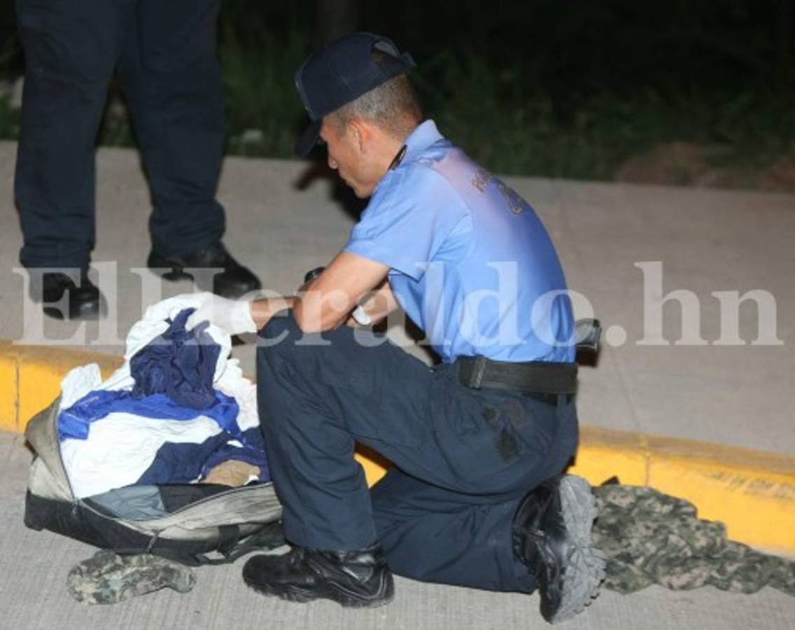 Desde vehículo lanzan sospechoso maletín a inmediaciones del Hato de Enmedio
