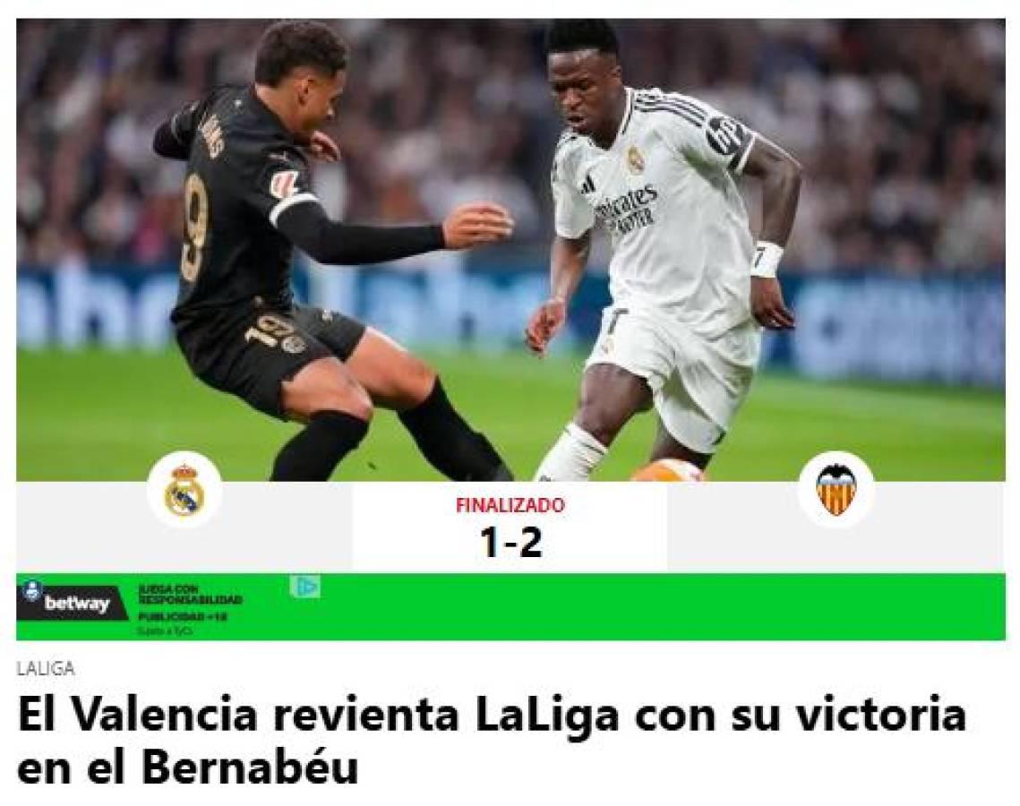 Así reaccionaron medios y periodistas tras caída de Real Madrid en el Bernabéu Así reaccionaron medios y periodistas tras caída de Real Madrid en el Bernabéu