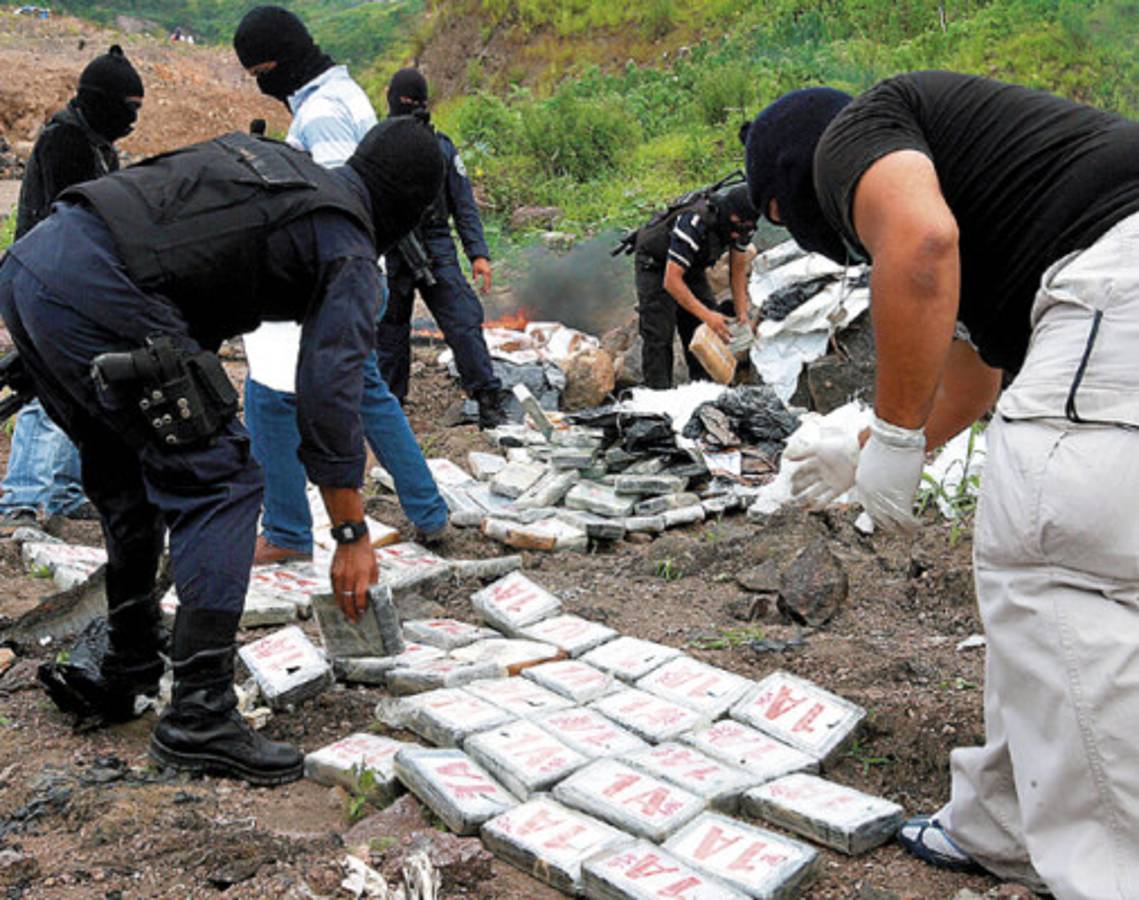 Honduras: Incineran 456 kilos de cocaína incautados en operativos
