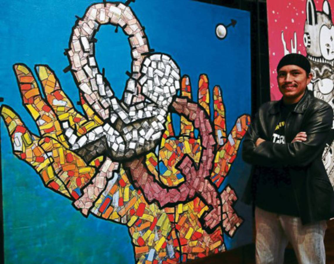 Arte hondureño al aire libre en honor a la mujer