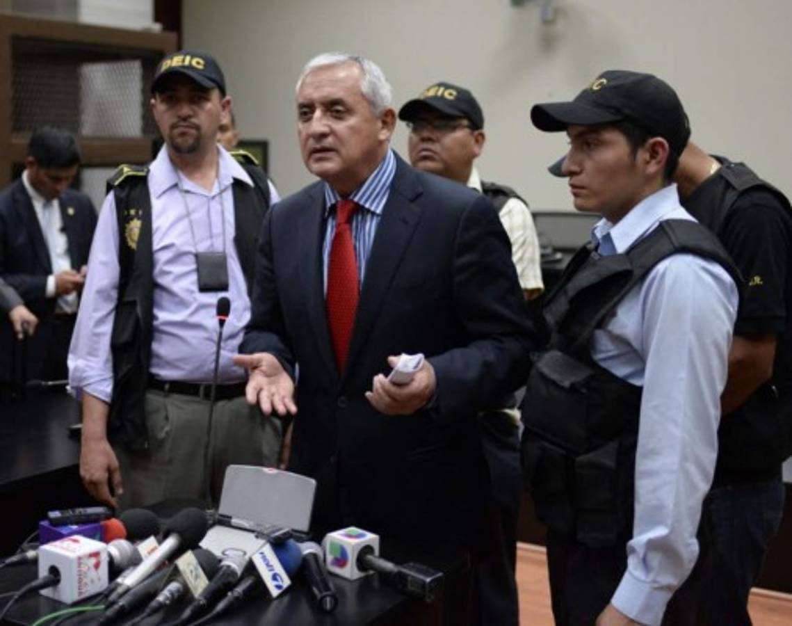 Juez ordena prisión provisional para Otto Pérez Molina