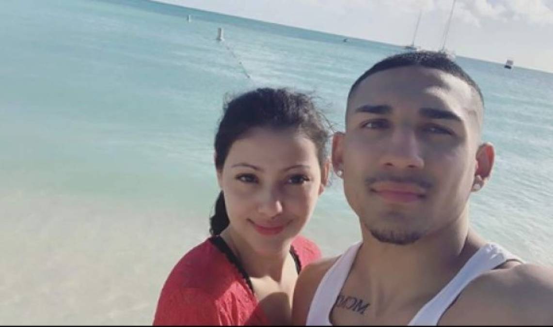 Las fotos más románticas del boxeador hondureño Teófimo López y su esposa Cynthia Ortez 
