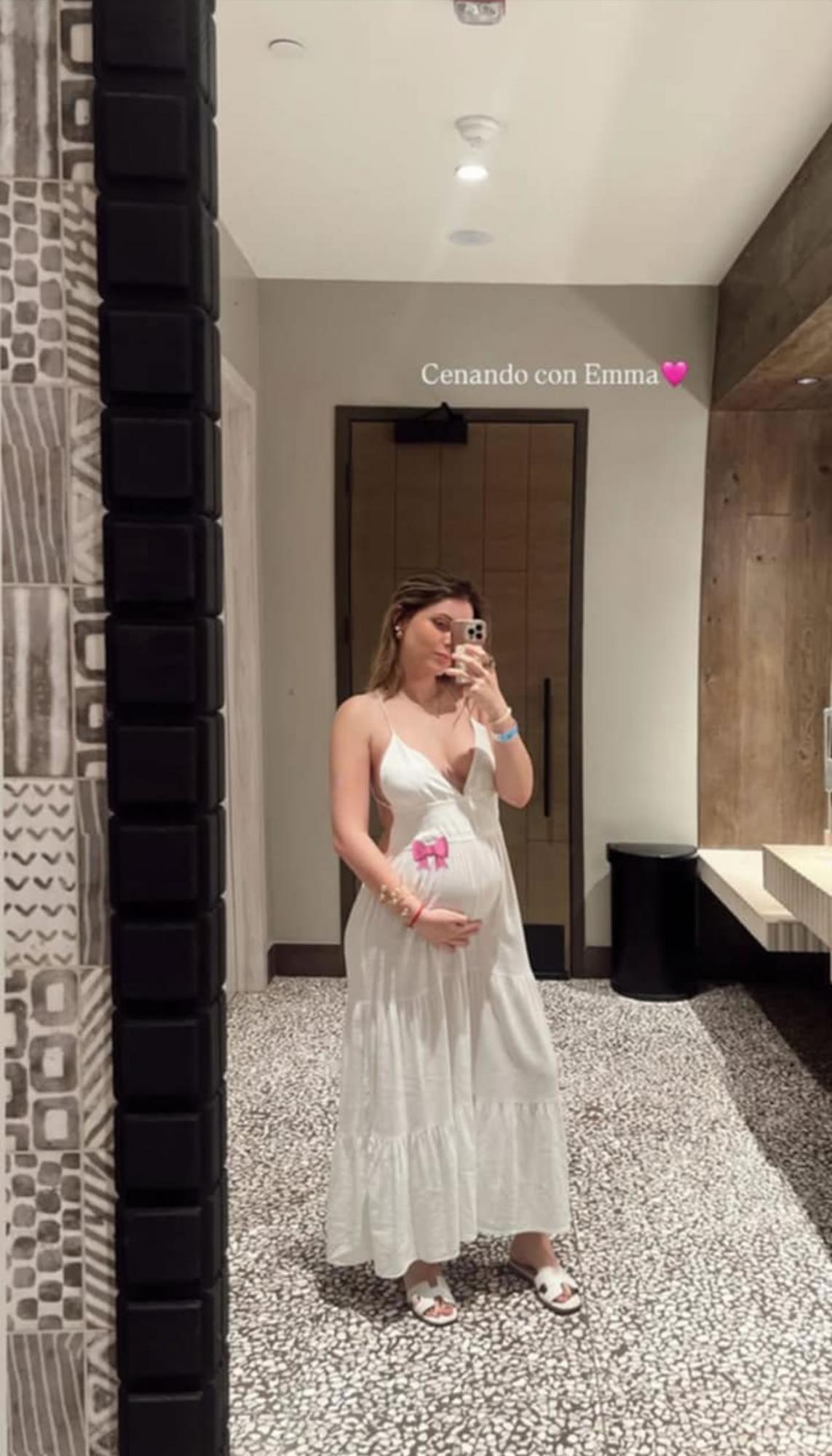 Novia de Agustín Auzmendi revela susto con su embarazo y así pasó vacaciones en Honduras