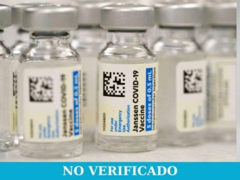 La FDA de Estados Unidos lanzó una advertencia temprana sobre un posible vínculo entre el síndrome de Guillain-Barré y la vacuna Janssen, pero aclaró que los datos 'insuficientes para establecer una relación casual'. Foto: Agencia AP.