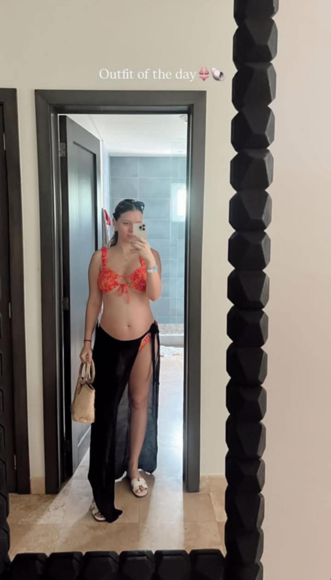 Novia de Agustín Auzmendi revela susto con su embarazo y así pasó vacaciones en Honduras