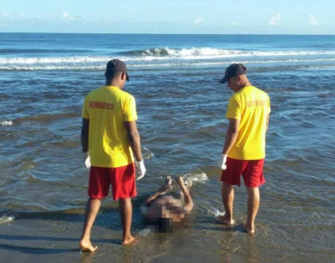 Encuentran cadáver en playas de Tela