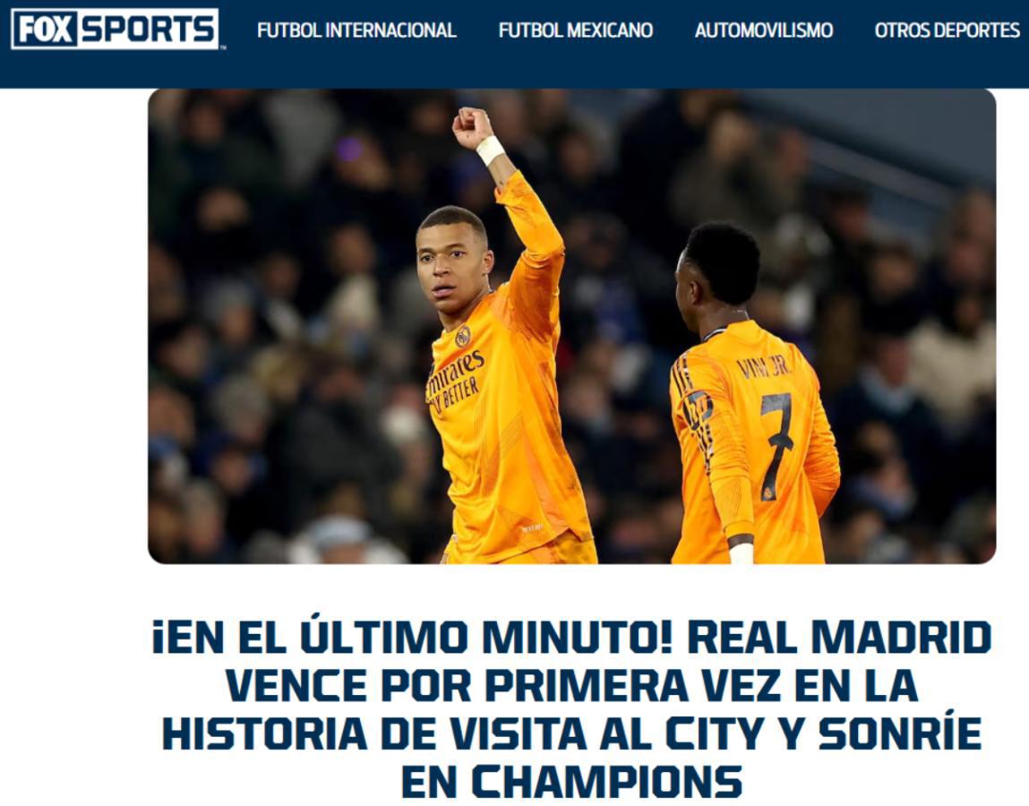 Reacción de la prensa tras la remontada del Real Madrid ante City: “También obra milagros”