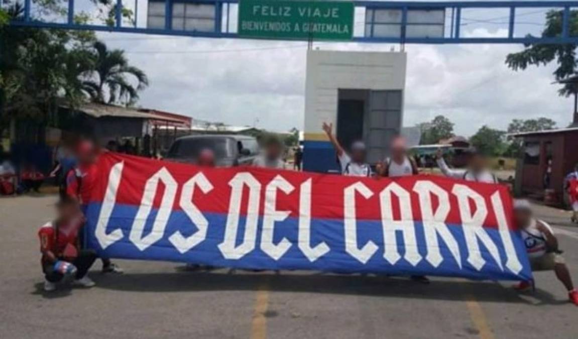 Ultra Fiel invadió Guatemala en el partido de Olimpia y Comunicaciones en Copa Premier