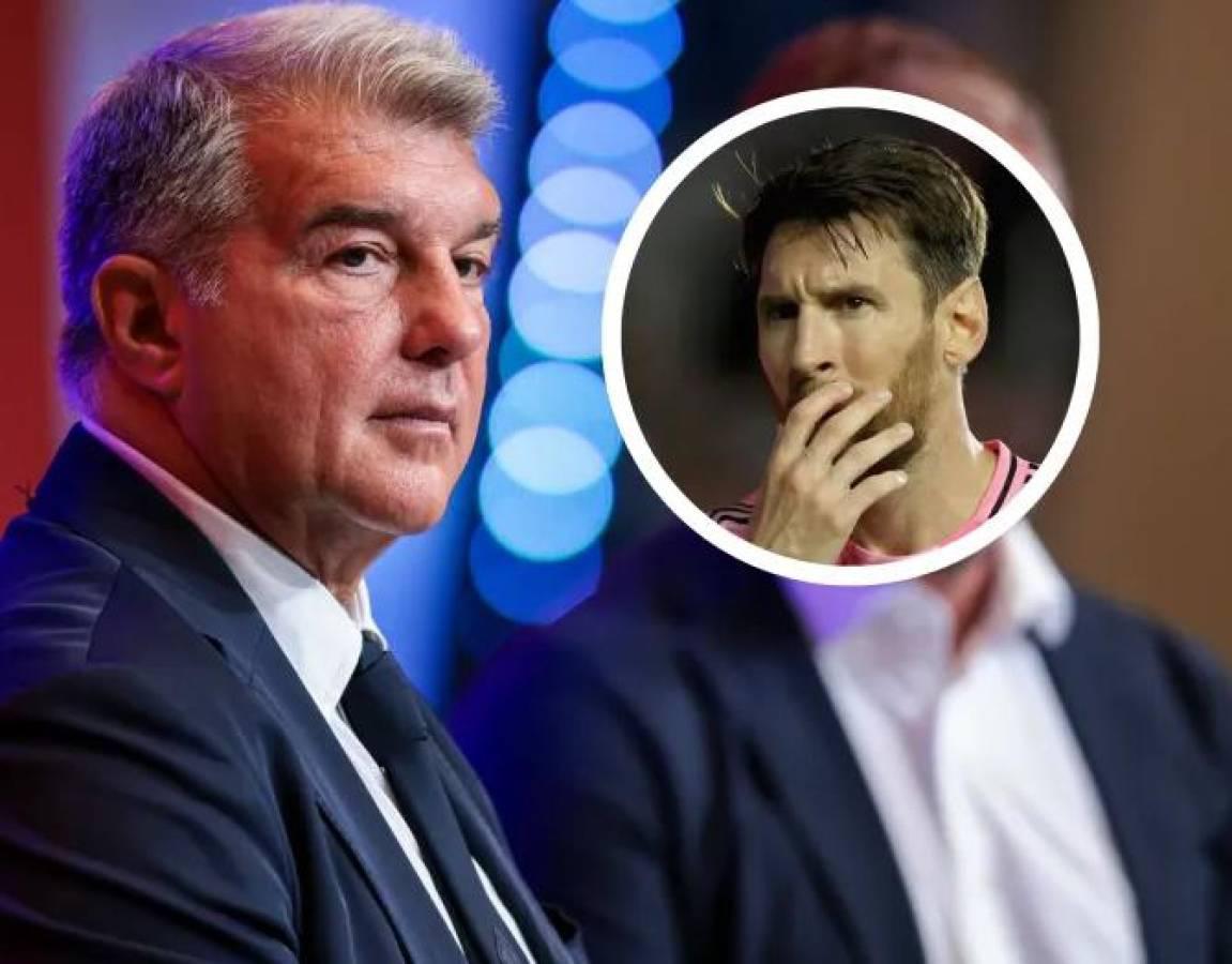 Joan Laporta revela posible fecha de regreso de Messi al Barcelona: Nos hace mucha ilusión