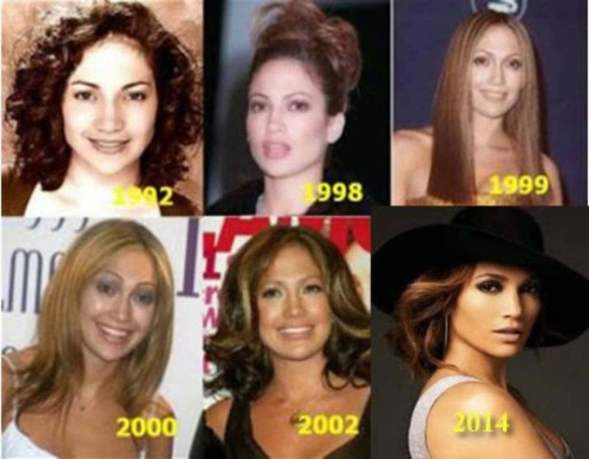 Jennifer López y su evolución a través de los años   