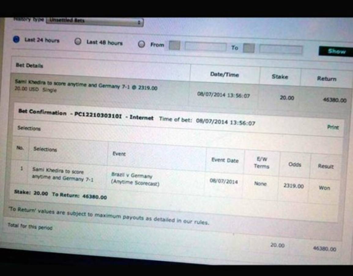 La aficionada brasileña que apostó que Brasil perdía 1-7