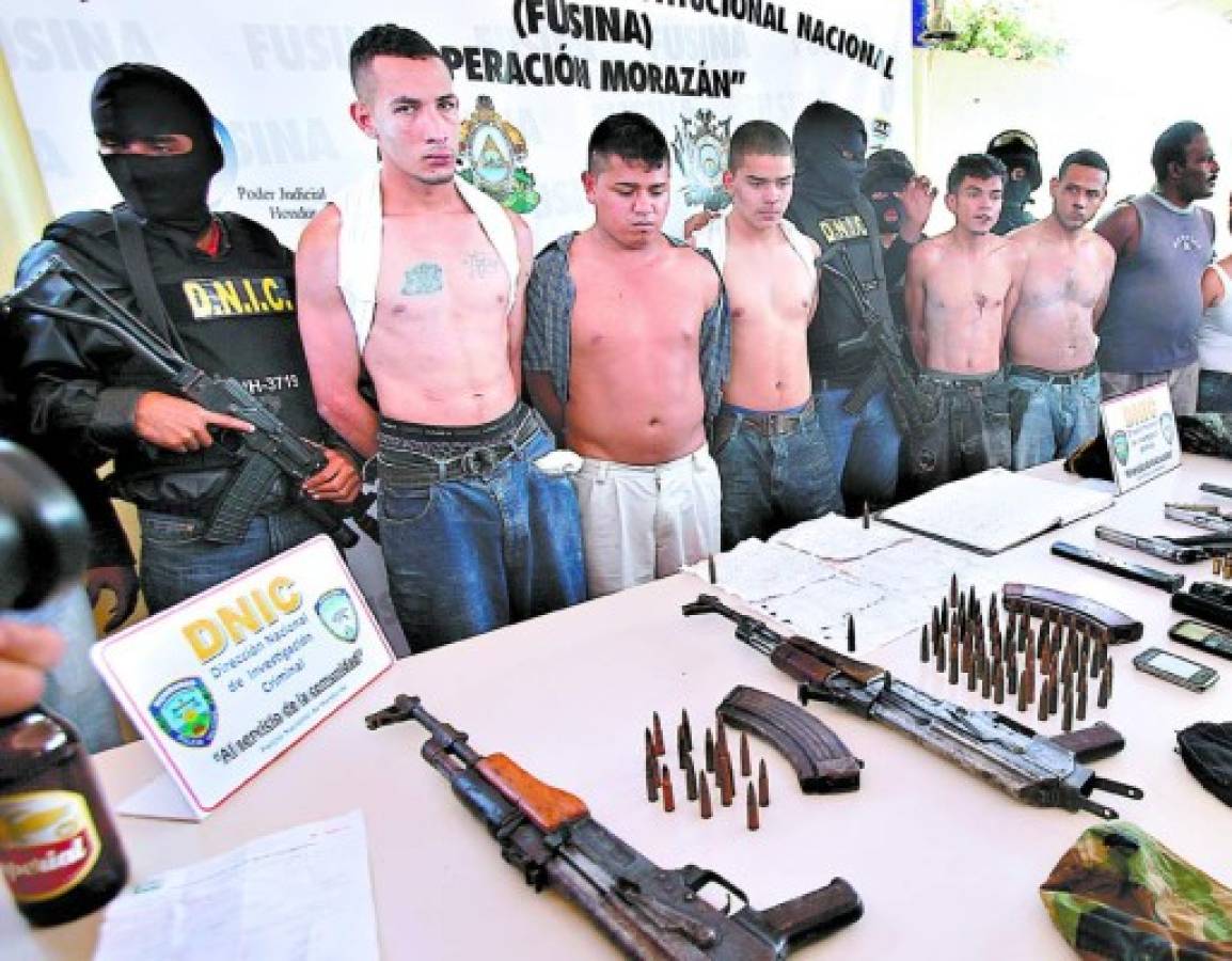 Kilométrica audiencia para presuntos mareros en Honduras