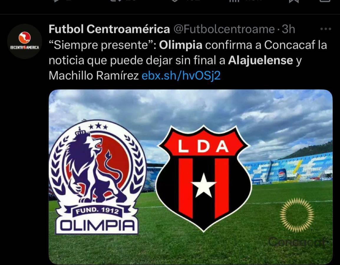Lo que dicen los medios de Costa Rica previo al partido de Alajuelense ante Olimpia