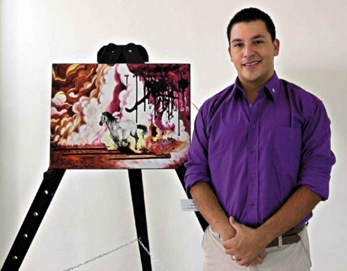 Exposición de arte en la Semana de la Juventud