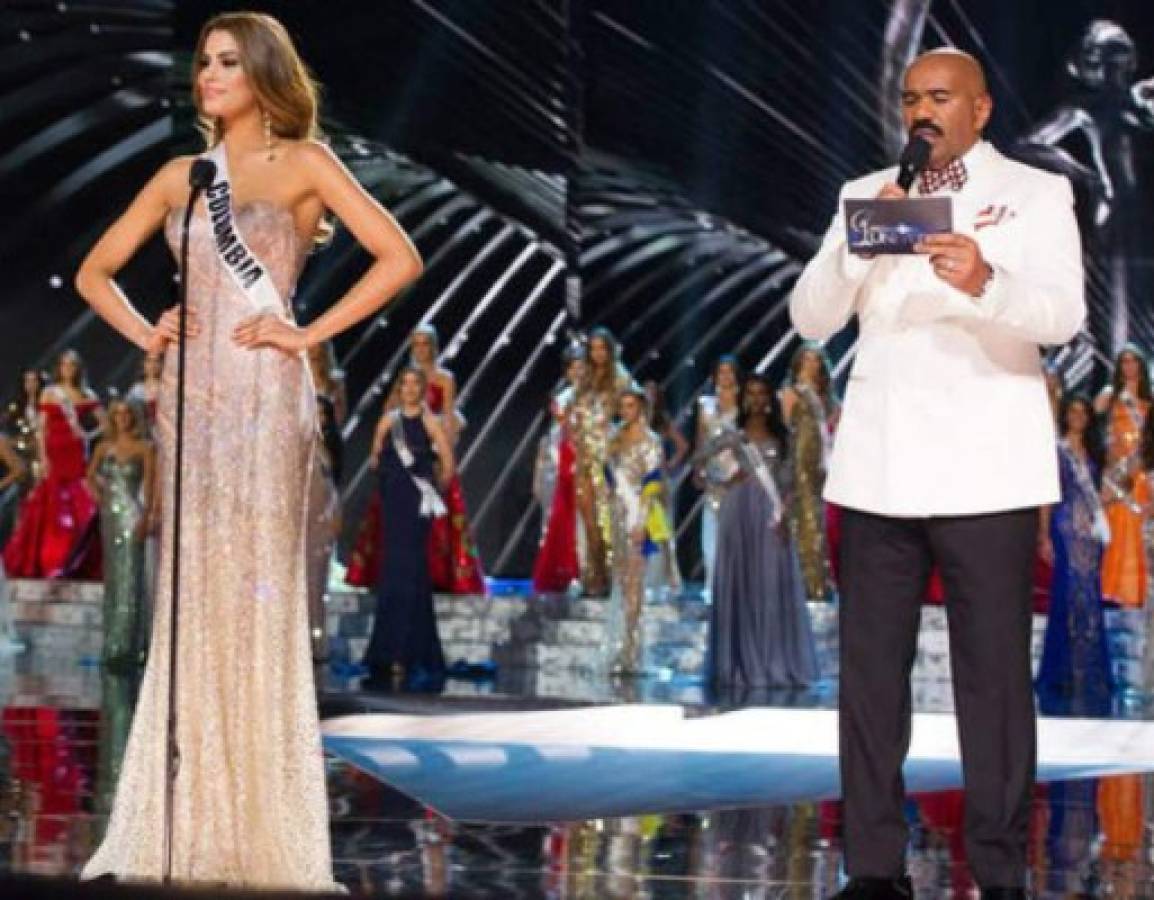 Steve Harvey recuerda el amargo momento que hizo vivir a Miss Colombia