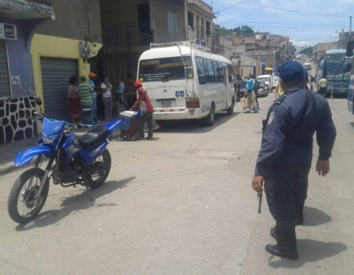 Matan a conductor de la ruta interurbana en la capital de Honduras