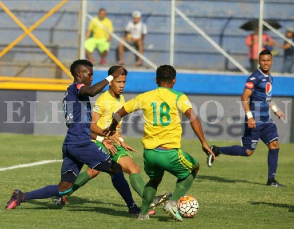 Motagua golea 4-0 al Social Sol en el Nacional