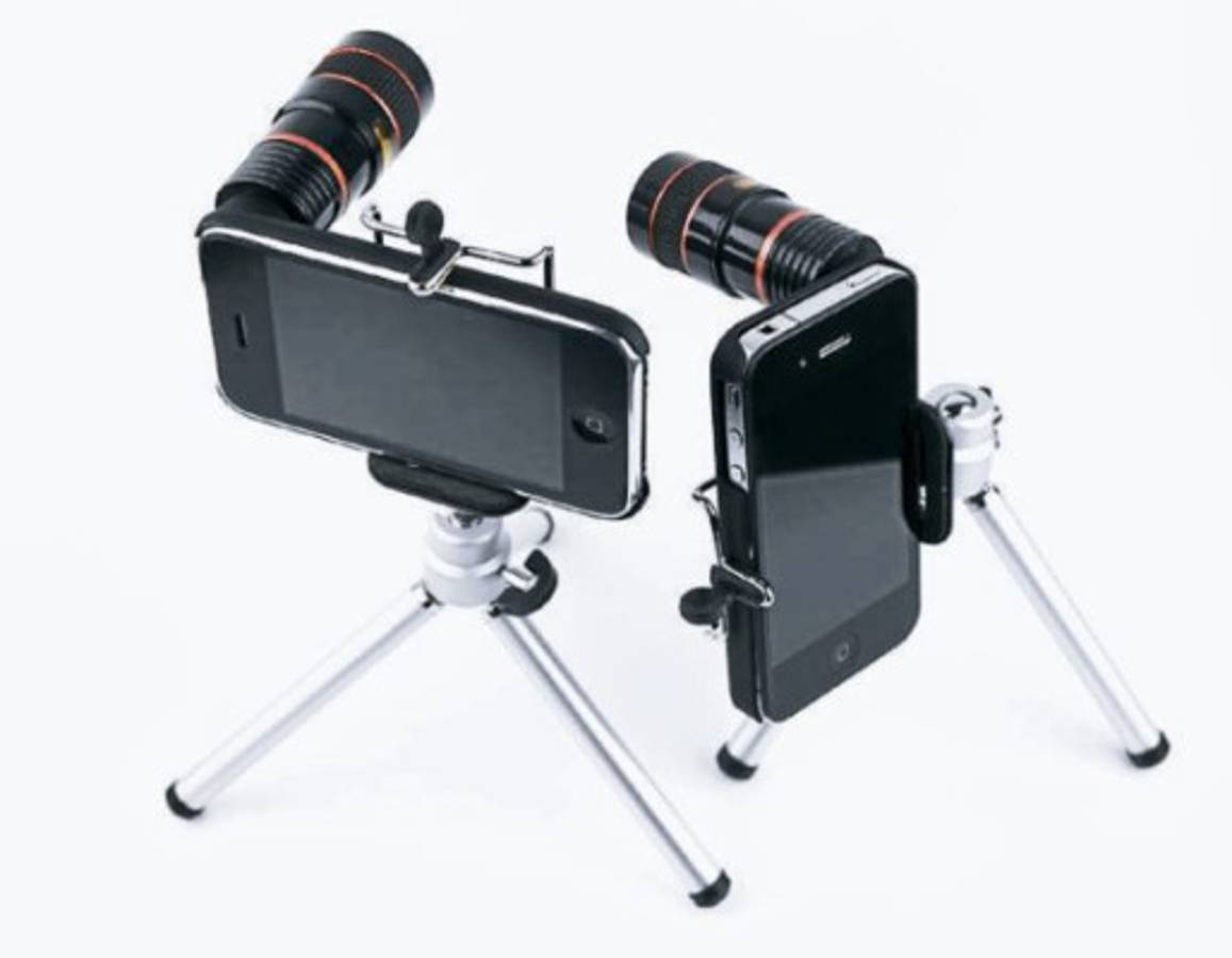 Lentes profesionales en el iPhone