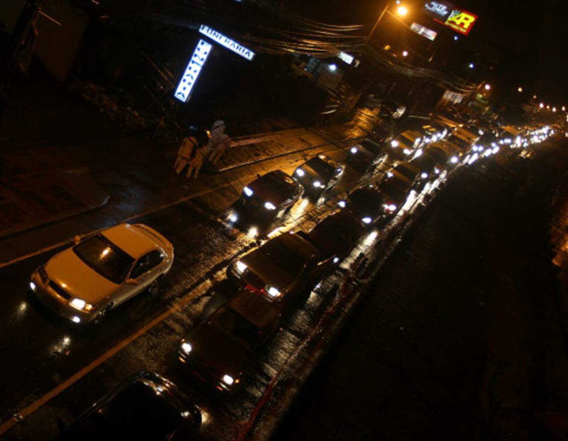 Infierno vial en Tegucigalpa