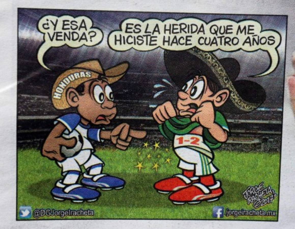 Diarios mexicanos a puro Draft; pero recuerdan el 'Aztecazo' de Honduras en 2013