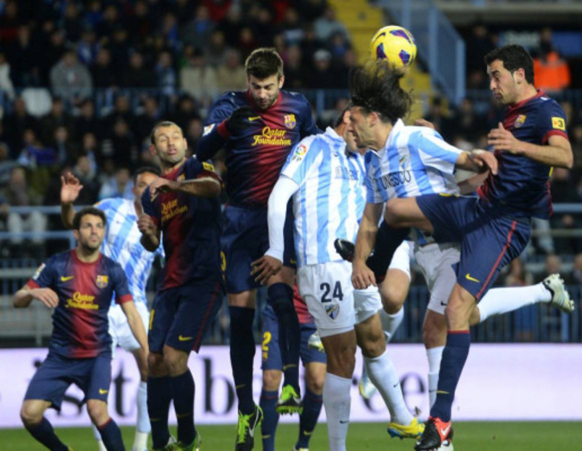 Barcelona derrumba al Málaga e impone nuevo récord